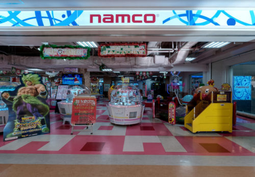 namcoサッポロファクトリー店の店舗前